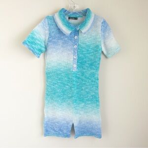 Boohoo Ombré Sweater Romper